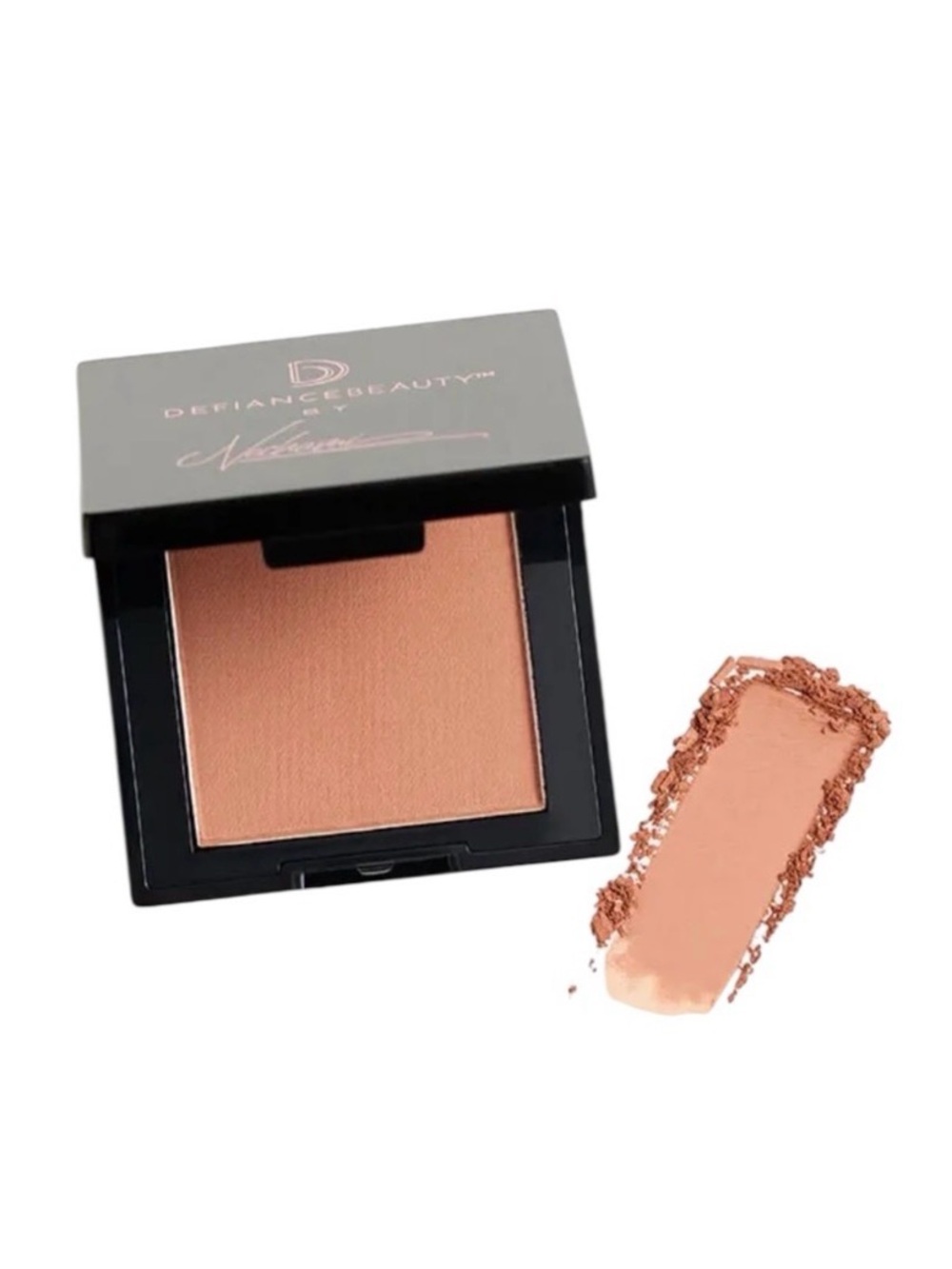 DEFIANCEBEAUTY Satin Sovereign Bronzer in Goddess Glow Terracotta Travel Size